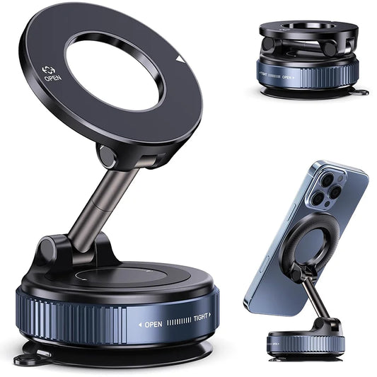Drive Smarter with the 360° Magnetic Car Phone Holder