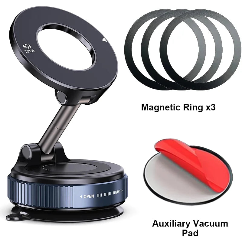 Drive Smarter with the 360° Magnetic Car Phone Holder