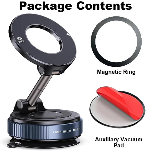Drive Smarter with the 360° Magnetic Car Phone Holder