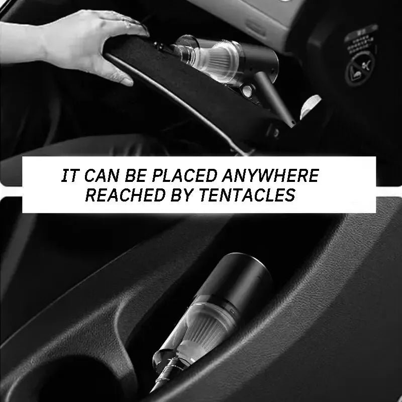 Portable Car Vacuum Cleaner - High Power Suction