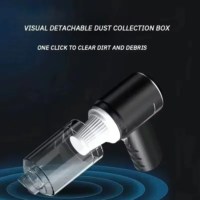 Portable Car Vacuum Cleaner - High Power Suction